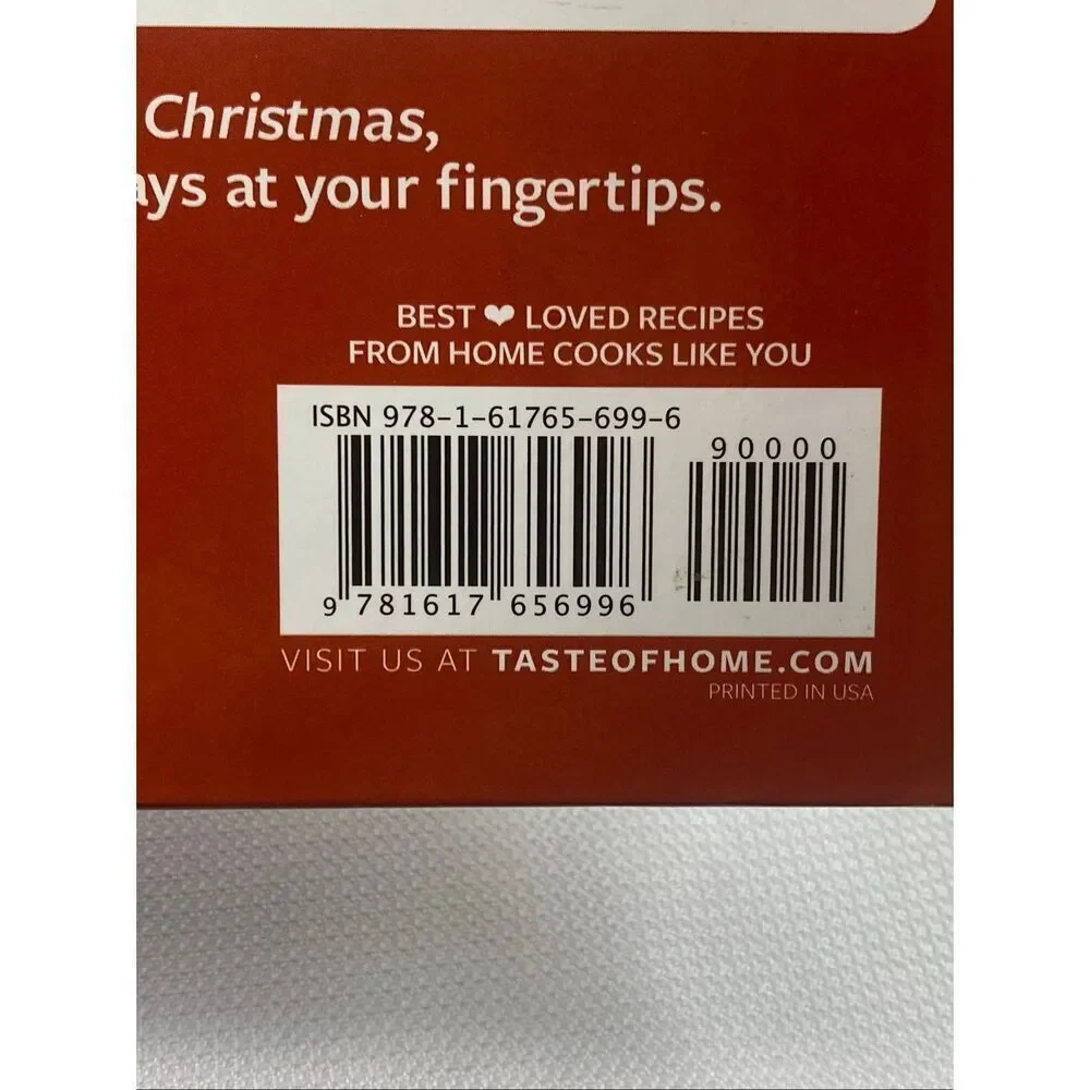 Taste of Home Christmas 2017 Cookbook Holiday Recipes Gifts Crafts Hardcover